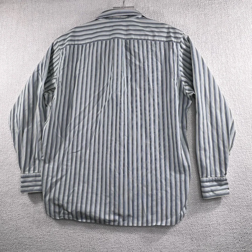J Crew Mens Striped Button Down Long Sleeve Casual Dress Shirt‎ Size L